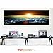 Artrend Wall Posters Earth Space Sunrise Science Landscape Panoramic Picture for Christmas Decoration Gift 16x48 Unframed Shipped Rolled