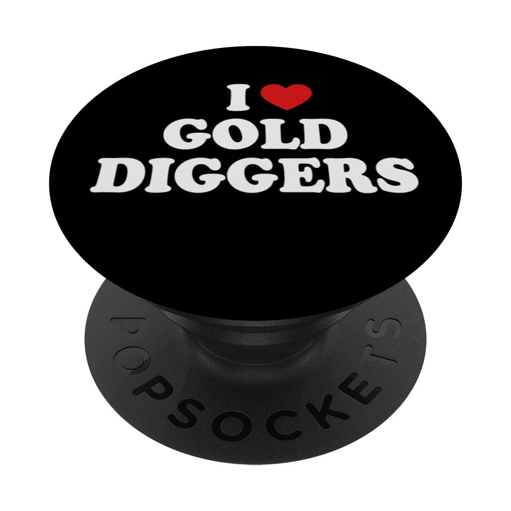 Gold Diggers Love Golddigger Men´s PopSockets Swappable PopGrip