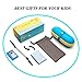 ACBLUCE Kids Polarized Sunglasses Boys Girls Child Teen Youth Sport TPEE Unbreakable Frame with Adjustable Strap for Age 6-12