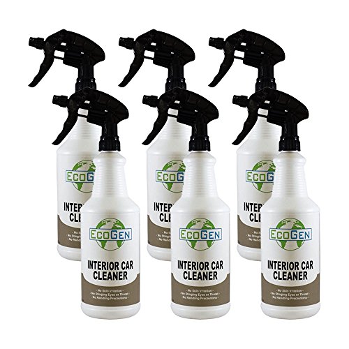 EcoGen ECOINT-SCS Interior Car Cleaner, Unscented, 32 oz Trigger Spray (Case of 6) - Thumbnail 2