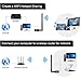 [NEWEST 2019] USB Wifi Adapter, Agedate Plug and Play (No CD Disk Needed) Wifi Adapter for Desktop/PC, 5dBi Antenna, Dual Band 600Mbps, Support Win XP/VISTA/Win7/8/8.1/10/ Mac OS(10.6~10.13)