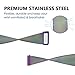 iGK Milanese Replacement Bands Compatible for Fitbit Versa, Stainless Steel Milanese Loop Metal Mesh Bracelet Unique Magnet Lock Wristbands Colorful Small