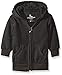 American Hawk Big Boys' Fleece Zip Front Hoodie, Charcoal, 8