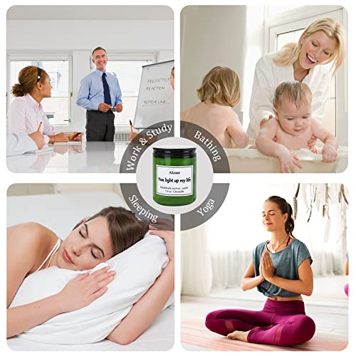 Citronella Scented Candles , All Natural Candles,Candle for Women,Scented Candles for Men,Non Toxic Candles,Aromatherapy Candles,Masculine Candle,Candles for Home Scented 7.0 oz