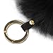 FURTALK Fur Pom Pom Keychain Bag Charm Fur Handbag Charms Original