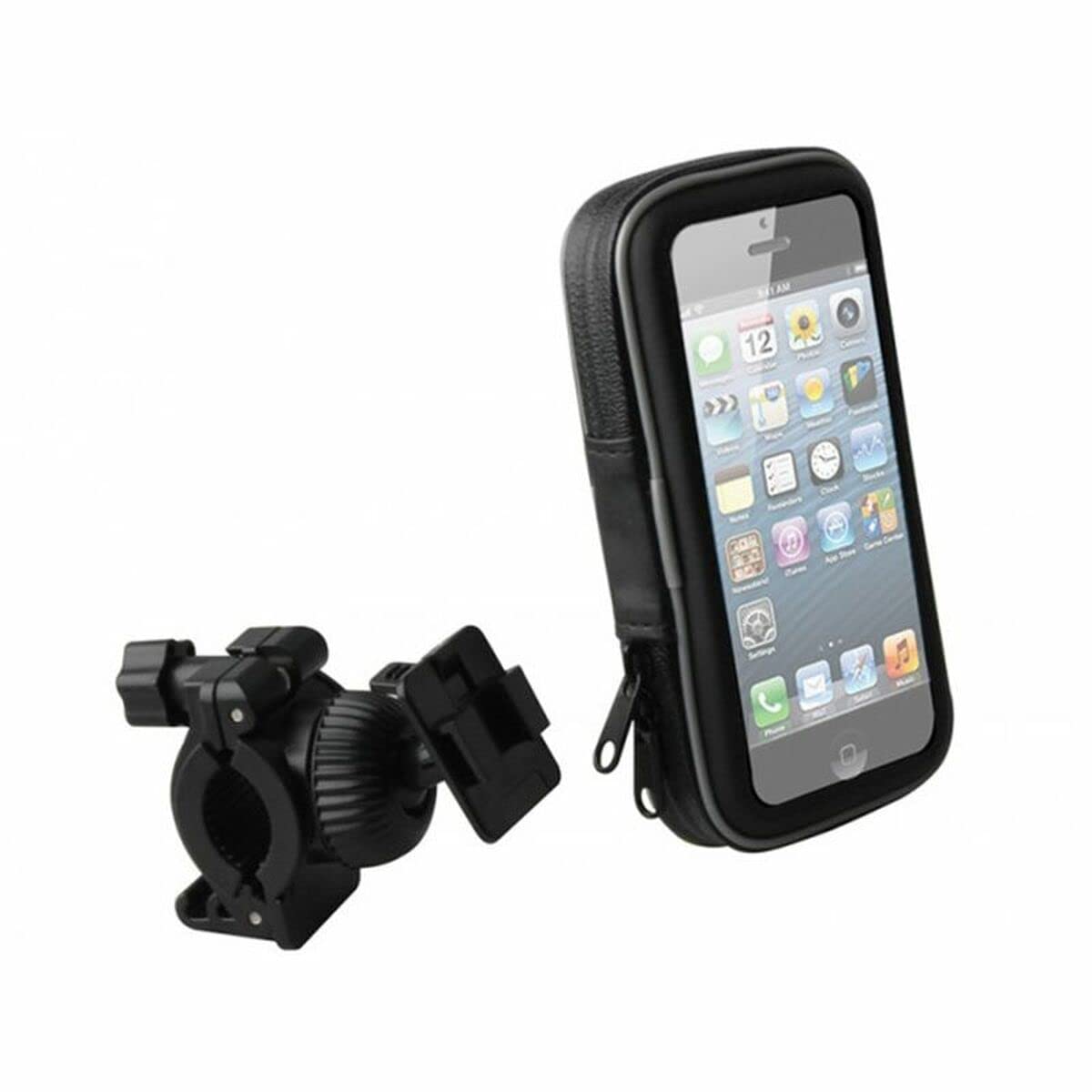 Muvit MUCHL0025 Smartphone Bracket for Bicycles, Splash-Proof, L Size