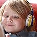 Kids Headphones, HD30 Volume Limiting Kids Headset with Microphone for Boys Girls and iPad Tablets Computer Laptops Android Smartphone (Yellow/Blue)