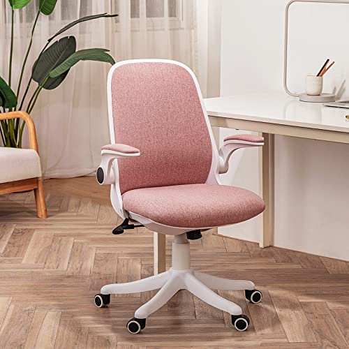 ELECWISH Office Chair Ergonomic Desk Chair Mid Mesh Back Swivel Seat