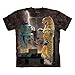 The Mountain Men's Catzilla Vs. Robot T-Shirt, Black, XL