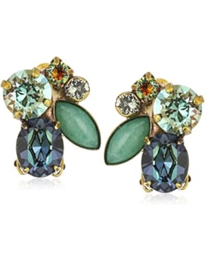 Cluster Clip-On Earrings