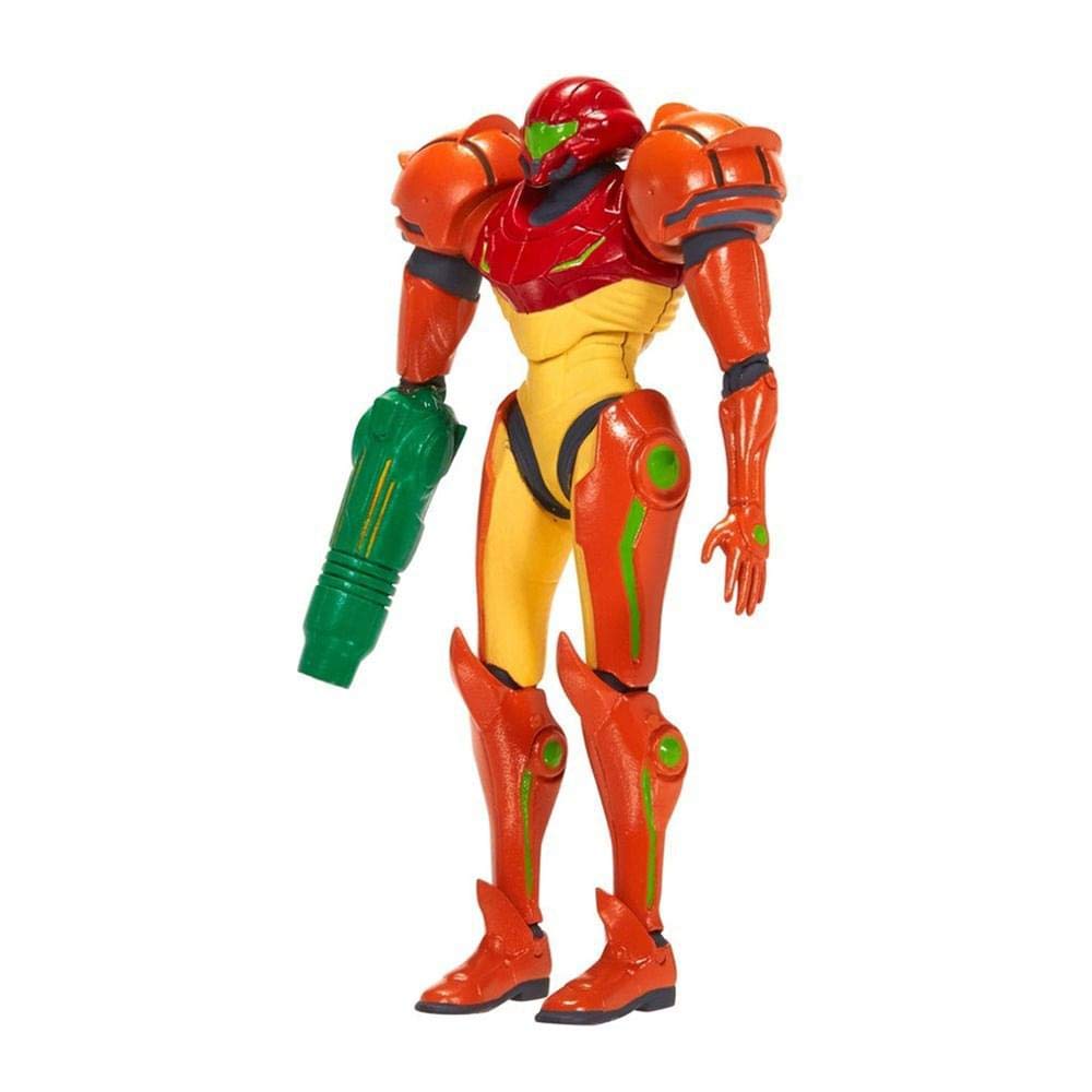 Figura de Samus [Metroid] de World of Nintendo de 4 con accesorio misterioso