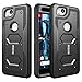 Google Pixel 2 XL Case,KASEMI [Rugged Defender Series] Heavy Duty Protection Dual Layer Hybrid Case for Google Pixel 2 XL - Black