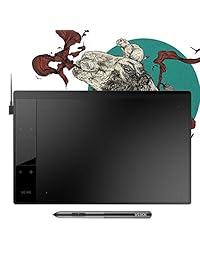 VEIKK A30 - Tableta de dibujo gráfico con bolígrafo de 8192 niveles (4.0 x 6.0 in)