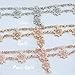 Unsutuo Hair Jewelry Head Chain Wedding Bohemian Floral Headband Elastic for Women