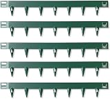 CORE EDGE Flexible 65mm Garden Lawn Edging Steel Border Green 1.6mm