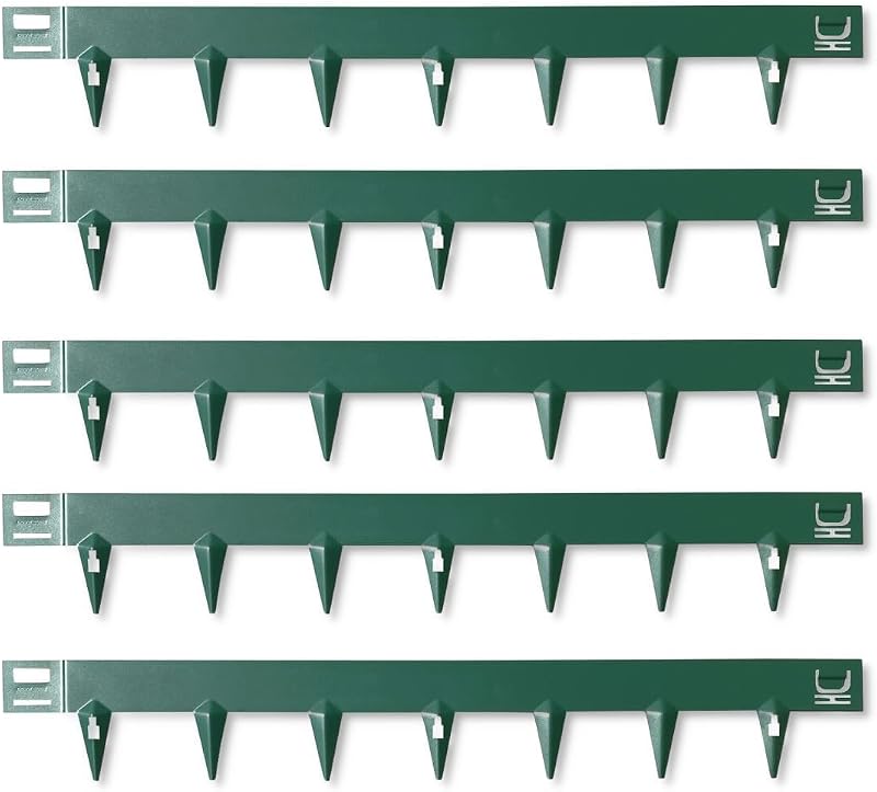 CORE EDGE Flexible 65mm Garden Lawn Edging Steel Border Green 1.6mm