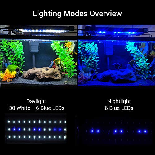 5 NICREW+ClassicLED+Aquarium+Extendable+Brackets