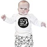 CANIS Baby Boy Soft Cotton long Sleeve Shirt Geometry Pants Newborn Outfit Clothes