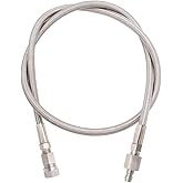 Heyxire Paintball Airsoft PCP Air Pump Fill Hose 36 inch High Pressure Stainless Steel with Quick Fitting Male and Female,Suit for Compressor to The Air Tanks