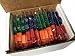 MinifigFans 48 Tractor Crayons - Birthday Party Favors - 12 Sets of 4 Crayons - Made in the USA