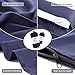 Glymnis Sleeping Bag Liner Camping Sleeping Sheet Lightweight Summer Travel Camping Hotel Sleeping Bag Sheet for Traveling Hotels Camping Backpacking XL Navy Bluethumb 1
