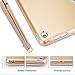 iPad Mini 4 Keyboard Case, iEGrow F1+ Ultra Slim Clamshell Lightweight Keyboard Case for iPad Mini 4 Model A1538/A1550(Gold)