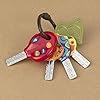 B-toys-BX1941Z-LucKeys-4-Textured-Toy-Keys-for-Babies-and-Toddlers-Flashlight-and-Car-Sounds-100-Non-Toxic-and-BPA-NylonA B. Toys, LucKeys 4 Textured Toy Keys for Babies and Toddlers, Flashlight and Car Sounds, 100 percent Non-Toxic and BPA…