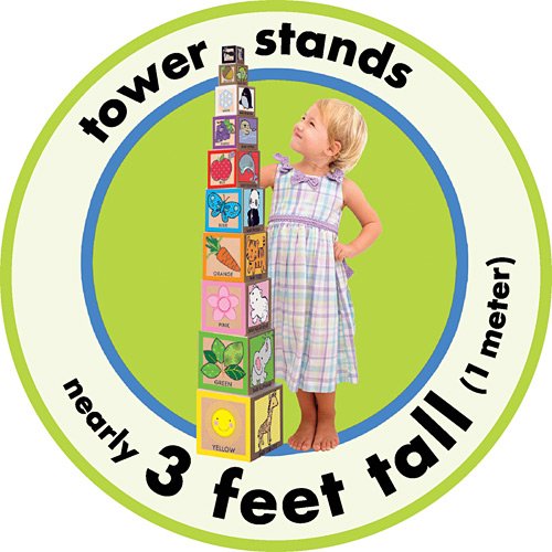 Innovative Kids Green Start Early Learning Stacking & Nesting Blocks - Thumbnail 2