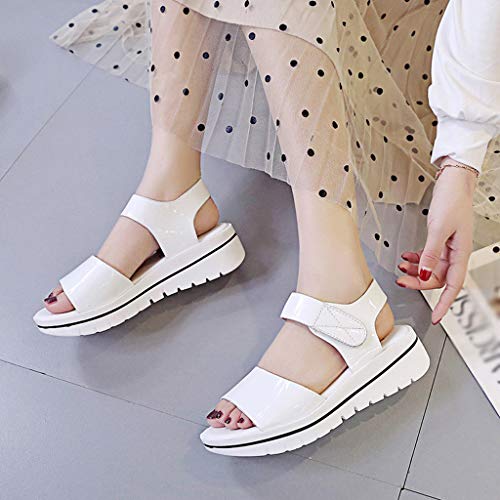 image for Fzitimx_Sandals for Women Ladies Sandals Fzitimx Summer Women's Solid 