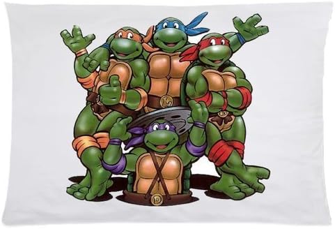 MagicalYeah Teenage Mutant ?Ninja Turtles Funny Pattern Rectangle Pillow Cases 20*30Inch Two Sides