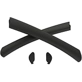 Oakley Mens Straight Jacket Earsock Nosepiece Kit, Black