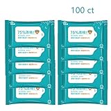Disinfectant Wipes Hand Sanitizer Wipe Pocket Size Travel Pack Bulk 10ct10pcs Portable Alcohol Swabs Pads Wipes for Phone, Elevator, Keyboard, Toy, Refrigerator