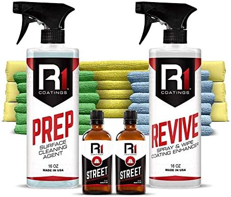 R1 Coatings 9H Nano Ceramic Coating Street (Multi-Car Package) (50ml)