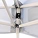 Sunnydaze Quick-Up Instant Canopy Event Tent Shelter with Carrying Bag White / 12-Foot