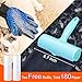 Wangstar Lint Roller for Pet Hair Remover Set, 6.7, 180 Lint Refills & Pet Hair Grooming Glove (1 T Lint Roller+3 Refills+1 Glove)