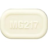 MG217 Psoriasis Dead Sea Exfoliating Bar Soap - Dead Sea Salt, Mud, Aloe Vera, Vitamin E & Rose Geranium Oil for Psoriasis Sk