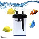 Rhinox CO2 Bubble Counter - Accurate CO2 Reading for Healthier Aquatic Plants and Fish - Quick & Simple to Connect to Aquariums - Used CO2 Diffuser Set - Made of BPA-Free Plastic - DIY Project