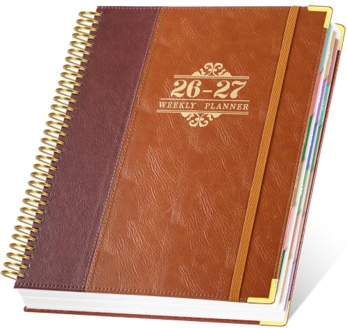 CAGIE 2026-2027 Weekly & Monthly Calendar Planner, Jul 2026-Dec 2027