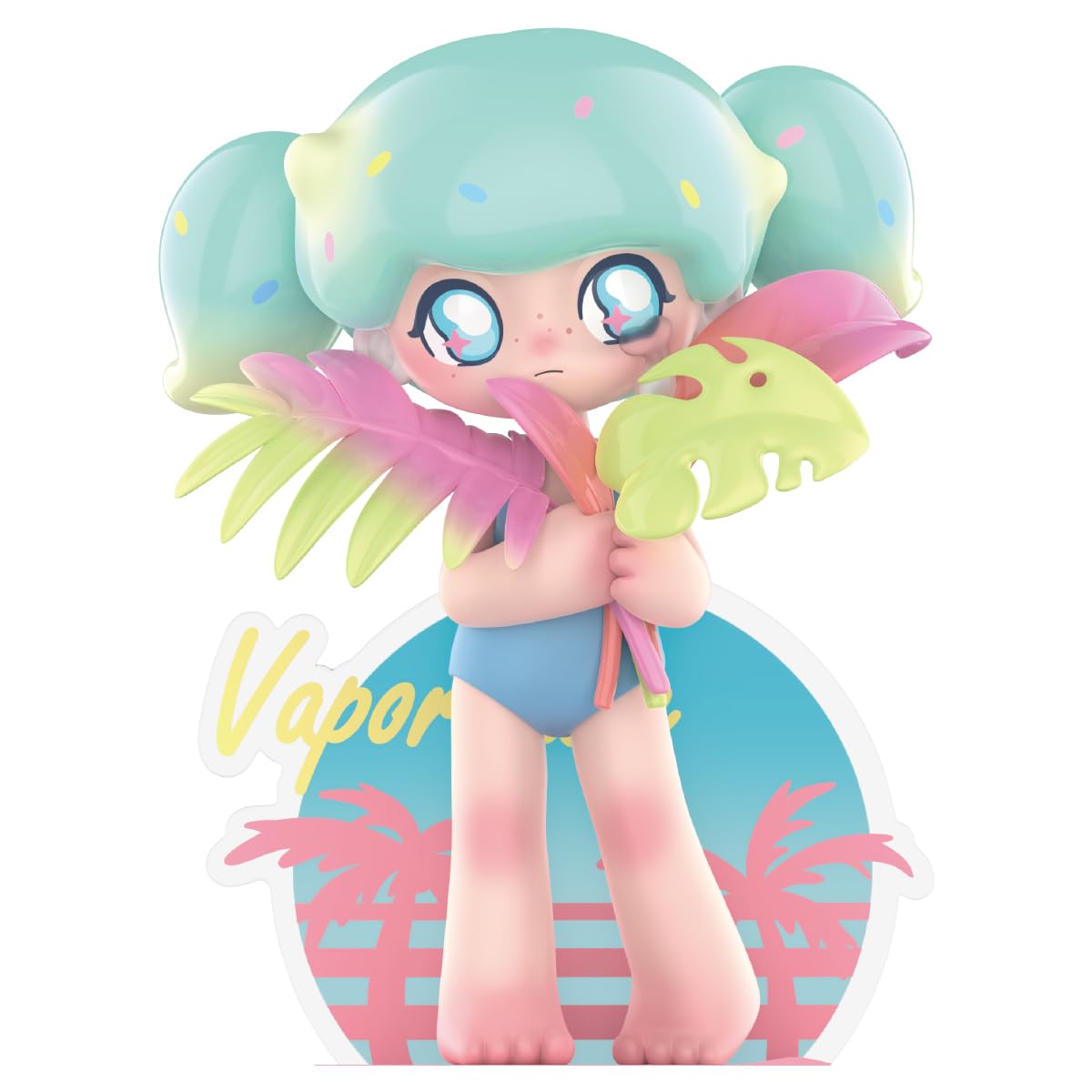 POP MART Action Figure AZURA Sunny Beach Series 1 Box Art Toy Articulated Character Premium Design Gifts for Women Fan-Favorite Collectible