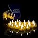 AGPTEK® 100 Battery LED Operated Amber Light Candle Flameless