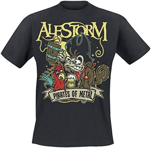 Alestorm Pirates of Metal T-Shirt Black