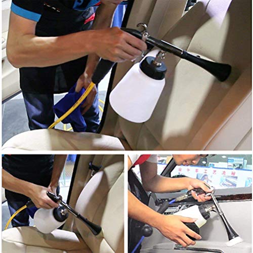 High Pressure Car Cleaning Gun, Car Wash Kit - Car Cleaning Foam Gun with 1L Foam Bottle, Spray Nozzle Car Wash Gun Foam Lance, Car Care Essentials - Thumbnail 5