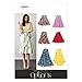 VOGUE PATTERNS V8882 Misses' Skirt Sewing Template, Size A5 (6-8-10-12-14)