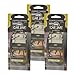 Yankee Candle Car Jar Classic Cardboard Car ,Home and Office Hanging Air Freshener, Black Coconut Scent (Pack of 3)