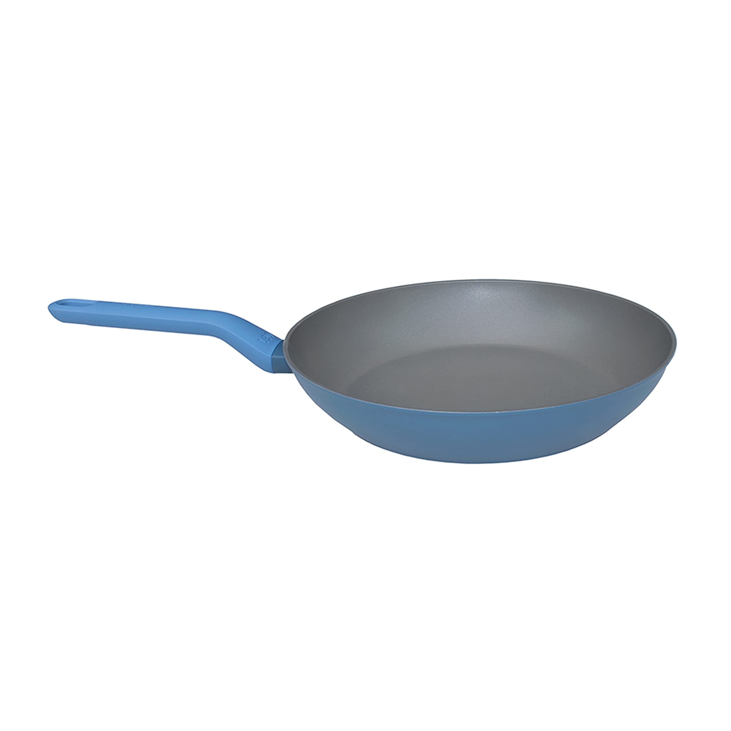 Photo 1 of ***LOOSE NOT IN ANY KIND OF PACKAGING **** Berghoff LEO Non-stick Cast Aluminum Frying Pan 11" Ferno-Green, PFOA Free Coating Soft-touch Stay-cool Handle Induction Cooktop Fast Heating, Blue