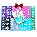 104 No Mess Foolproof Face & Body Paint Stencils - No Art Skills Required Designs - for Kids Ages 3 Upwards by Ava and Frank. Easy Fun for Birthday Parties, Events, Christmas, or as a Gift