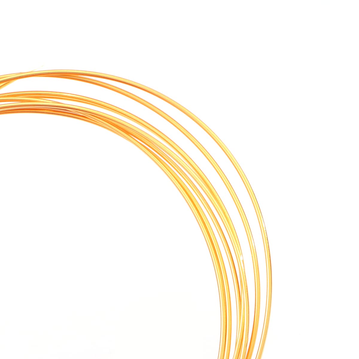 Photo 1 of BEADIA 18K Gold Plated Wire 1.0mm 2 Meters Bead Cord for Bracelet Necklace Charm Beading Jewelry Making Findings