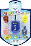 Rie-Lite Judaica Draydel Game. Enamel Wood Draydels