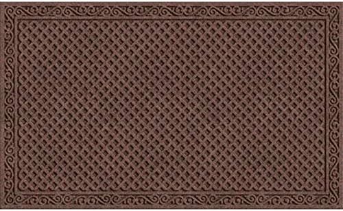 Apache Mills 60 883 1403 18x30 18x30 Latice Door Mat Walnut 18 X 30 Inch Amazon Sg Lawn Garden