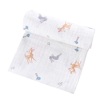 deer muslin blanket